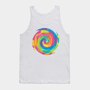 Rainbow Spiral Tank Top